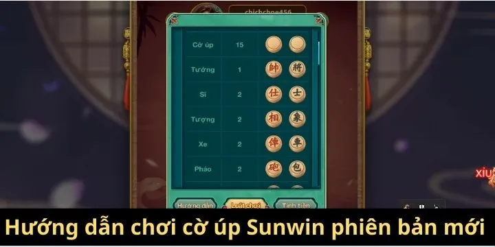 Hướng dẫn chơi cờ úp Sunwin phiên bản mới